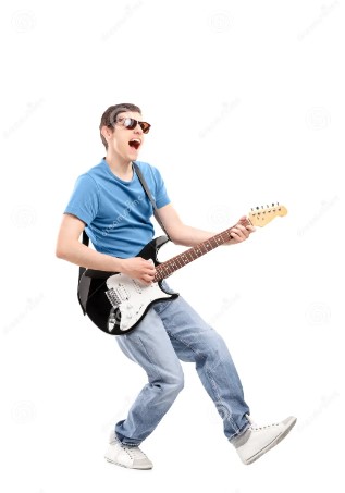 Man playing guitar